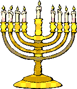 picture of Jewish Menorah